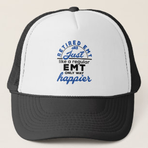 EMT 退職した EMS救急医療隊員退職金おもしろい品 キャップ