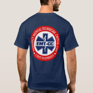 EMT-CC (緊急の医学の技術-重大な心配) Tシャツ