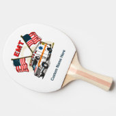 EMT Custom Gift, Perfect for first responders 卓球ラケット (横)