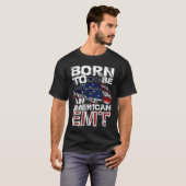 EMT Distressed American USA Flag For EMTs Tシャツ (正面フル)