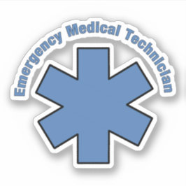 EMT EMS救急医療隊員第一応答者 シール
