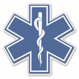 EMT EMS救急医療隊員第一応答者 シール