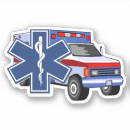 EMT EMS救急医療隊員第一応答者 シール