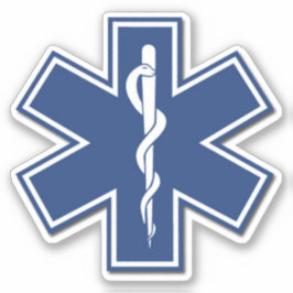 EMT EMS救急医療隊員第一応答者 シール