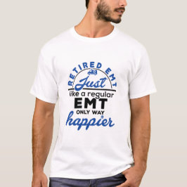EMT EMS救急医療隊員退職おもしろい贈与 Tシャツ