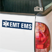 EMT EMS バンパーステッカー (トラック上)
