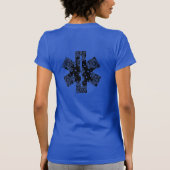 EMT EMS MEDICAL STAR OF LIFE Tシャツ (裏面)