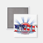 EMT in the USA (EMERGENCY MEDICAL TECH) マグネット (正面/裏面)