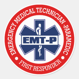EMT-P (緊急の医学Tech. -救急医療隊員) ラウンドシール
