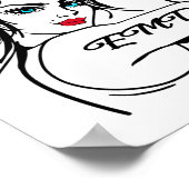 EMT Rosie The Riveter Pin Up ポスター (角)