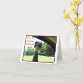 Emuの最おもしろい新ニュース·ゴシップ·カード カード (黄色い花)