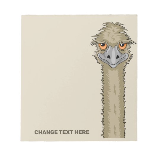 Emuカスタム文字 ノートパッド (正面)