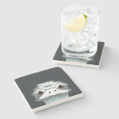 EMUストーンコースター ストーンコースター (横)