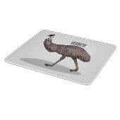 Emuバードマンガイラストレーション カッティングボード (角)