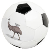 Emuバードマンガイラストレーション サッカーボール (3/4)