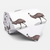 Emuバードマンガイラストレーション ネクタイ (ロール)