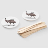 Emuバードマンガイラストレーション ハンドファン (組立なし)