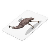 Emuバードマンガイラストレーション マグネット (左側)