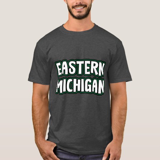 EMU東ミシガン大学3 Tシャツ (正面)