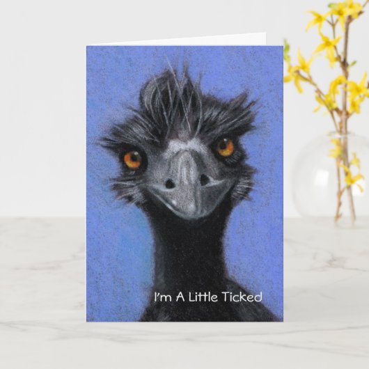 EMU: 私は少しカチカチ音をたてましたです: あなたのBIRHTDAYを忘れました カード (黄色い花)