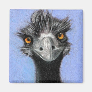 EMU: 色の鉛筆の芸術: 現実主義 マグネット