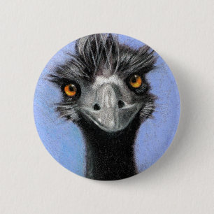EMU: 色の鉛筆の芸術: 現実主義 缶バッジ