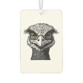 Emu bird head カーエアーフレッシュナー (裏面)