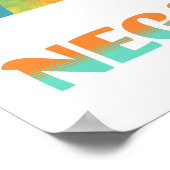 Emu Bird Pun -おもしろいネガティブな要素へのEmune ポスター (角)