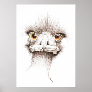 Emu by Inkspot ポスター