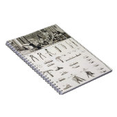 「Enからの靴および靴製造業者および用具、 ノートブック (右側)