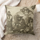 Enに占い師に相談している中国のな商人 クッション (ブランケット)