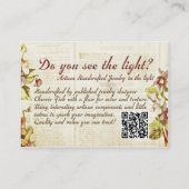 EnのLaのLumiereの名刺2012年9月 名刺 (裏面)