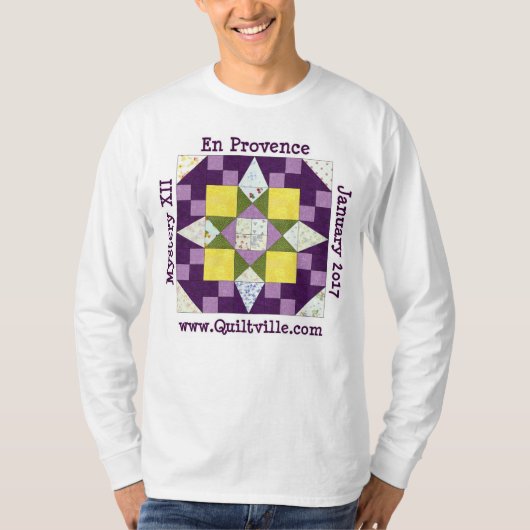 Enプロバンスの長い袖 Tシャツ (正面)