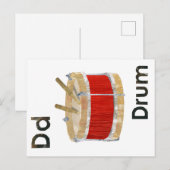 En – ドラム ポストカード (正面/裏面)