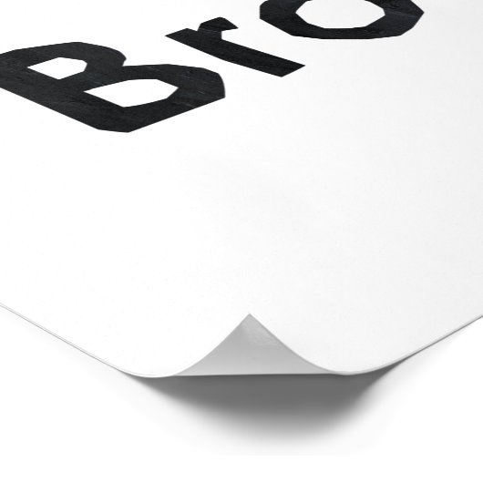 En – 広い豆 ポスター (角)