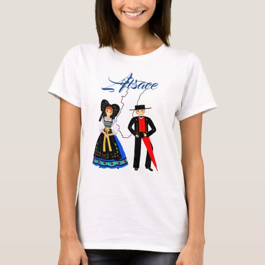 En Alsace, France Tシャツ (正面)