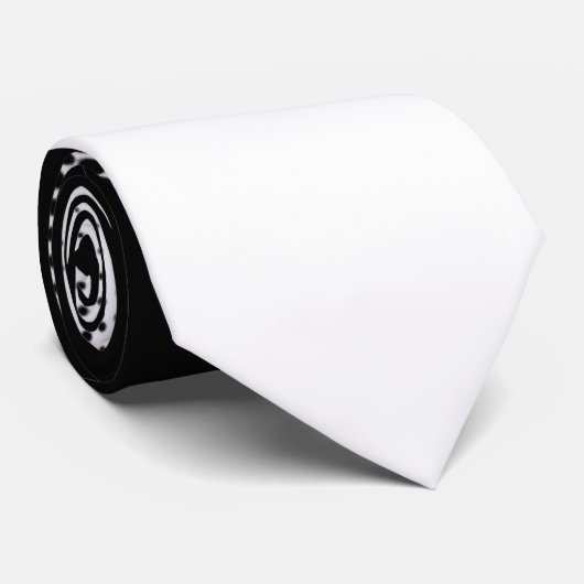 en blanco y negro con lunares ネクタイ (ロール)