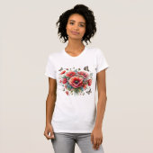 En bukett vilda blommor tシャツ (正面フル)
