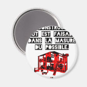 En Construction tout est faisable Dans la Masure マグネット (正面/裏面)