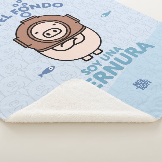 │En el fondo soy una ternura シェルパブランケット (3/4)