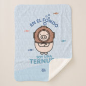 │En el fondo soy una ternura シェルパブランケット (正面)