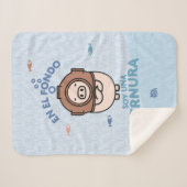 │En el fondo soy una ternura シェルパブランケット (正面(横))