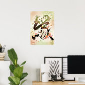 En: Elegant Calligraphy  Art260010110 ポスター (ホームオフィス)