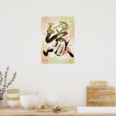 En: Elegant Calligraphy  Art260010110 ポスター (キッチン)