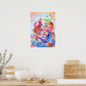En: Elegant Calligraphy  Art260010122 ポスター (キッチン)