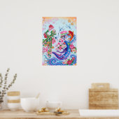 En: Elegant Calligraphy Art260010124 ポスター (キッチン)