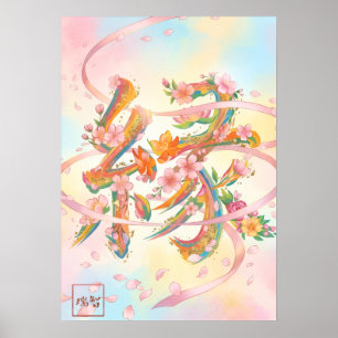 En: Elegant Calligraphy "Bond" 260010002 ポスター