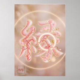 En:  Elegant Calligraphy  En Art260010011 ポスター