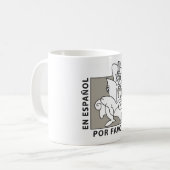 En español por favor コーヒーマグカップ (正面左)