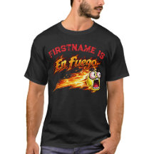 「En fuego」燃えるテニスボールカスタムデザイン